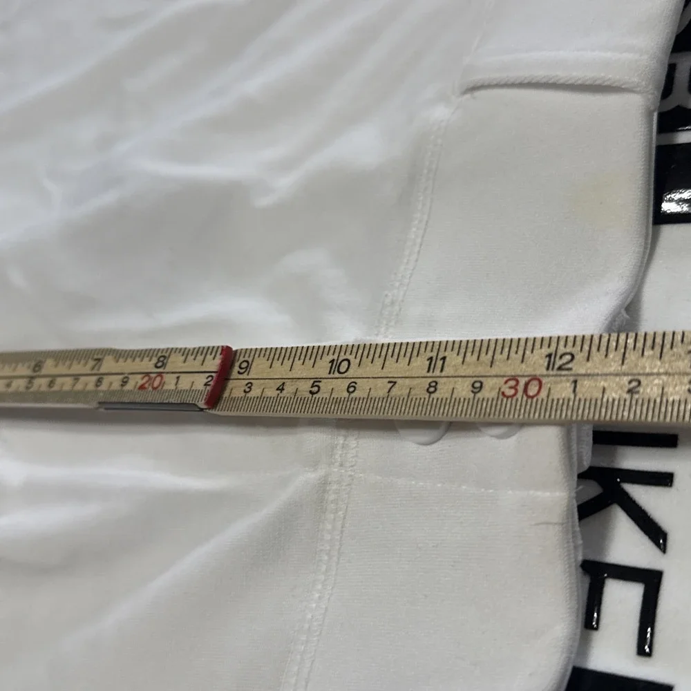 Nike BSBL‎ Vapor Pro Slim Fit High Cut Sz L White Pants